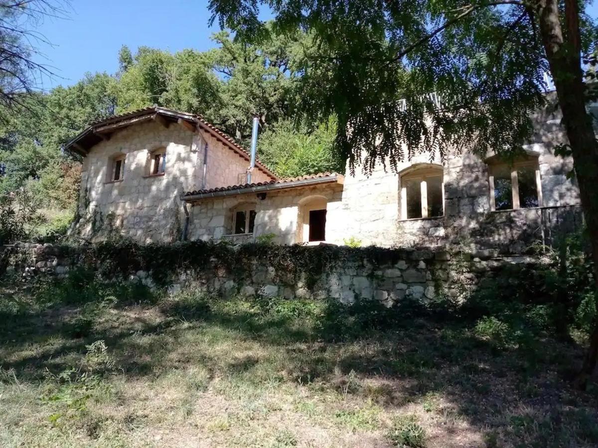Gite Les Cabanes De Fallot Pour 15 Personnes - Piscine Naturelle L'isle-Bouzon Exterior foto